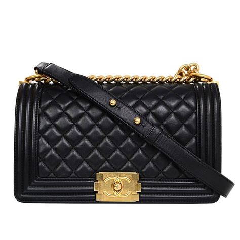 boy chanel black bag